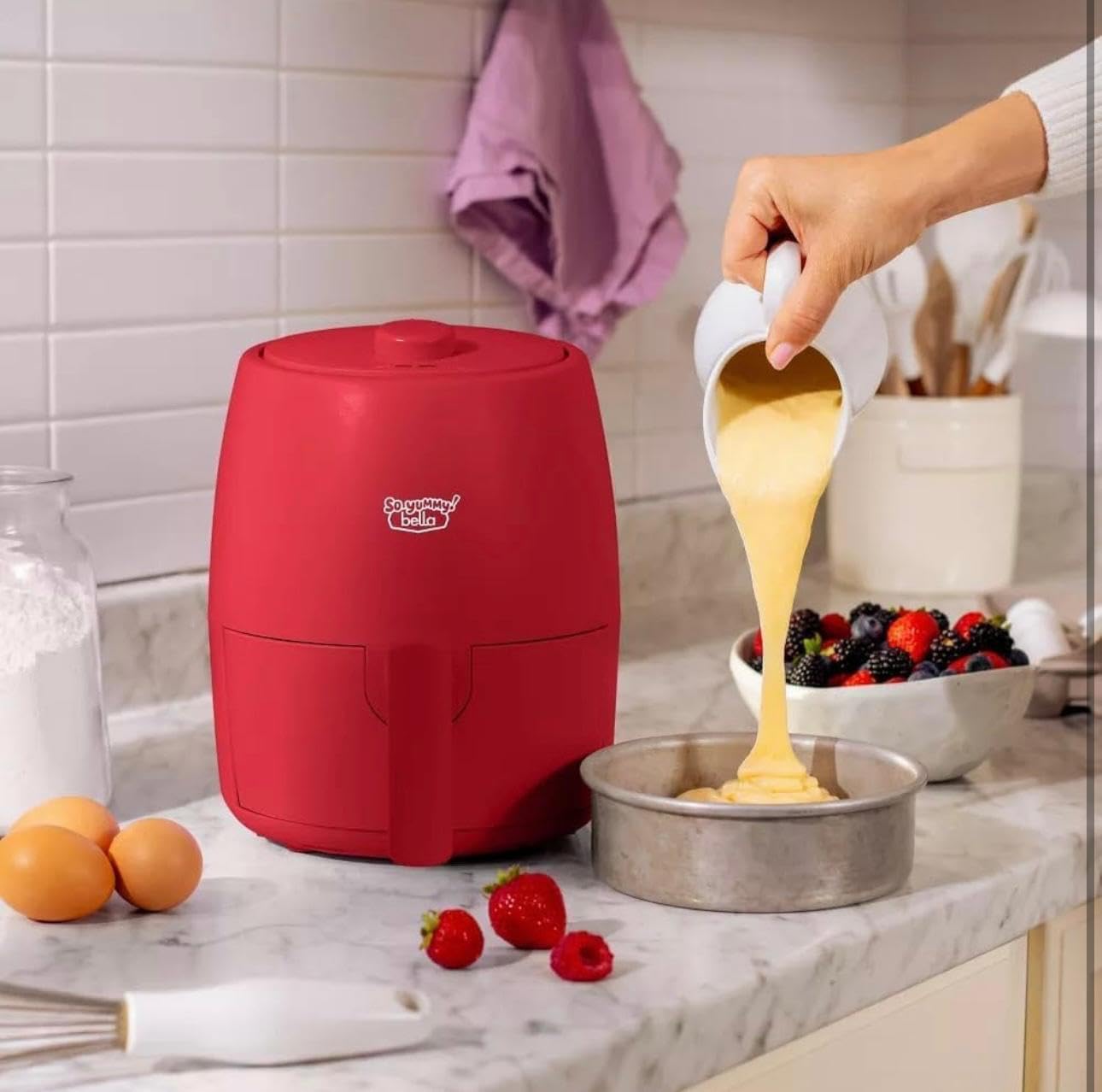 Red 2.0qt Air Fryer X37861