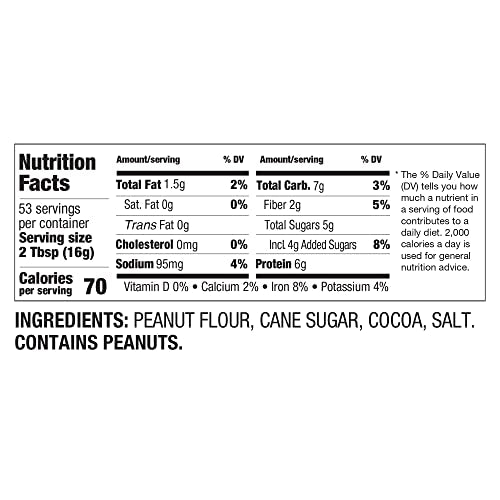 Chocolate Peanut Butter Powder, 30 oz. H953