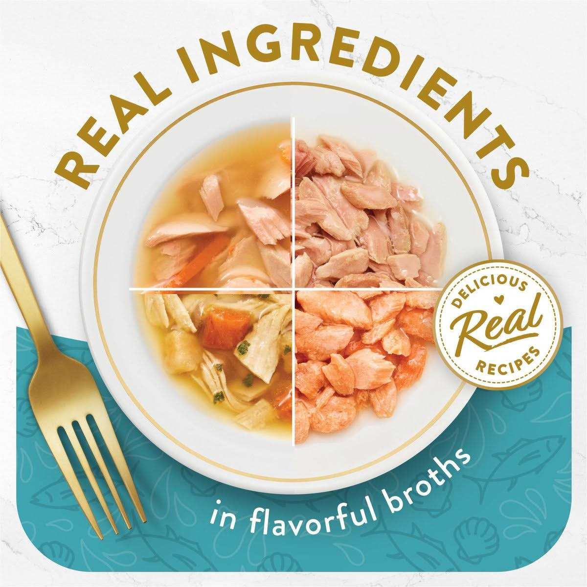 Grain Free Wet Cat Food Topper Variety Pack B89392