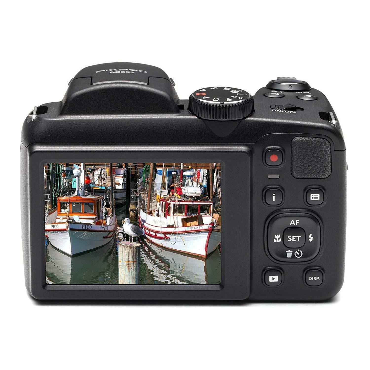White Digital Camera with 16GB SD Card and Case R806406