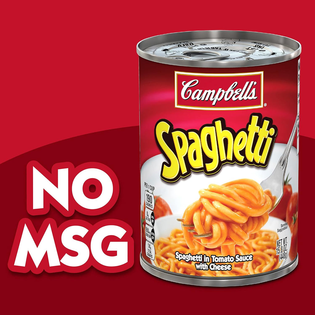 15.8 OZ Canned Spaghetti (Pack of 12) W537
