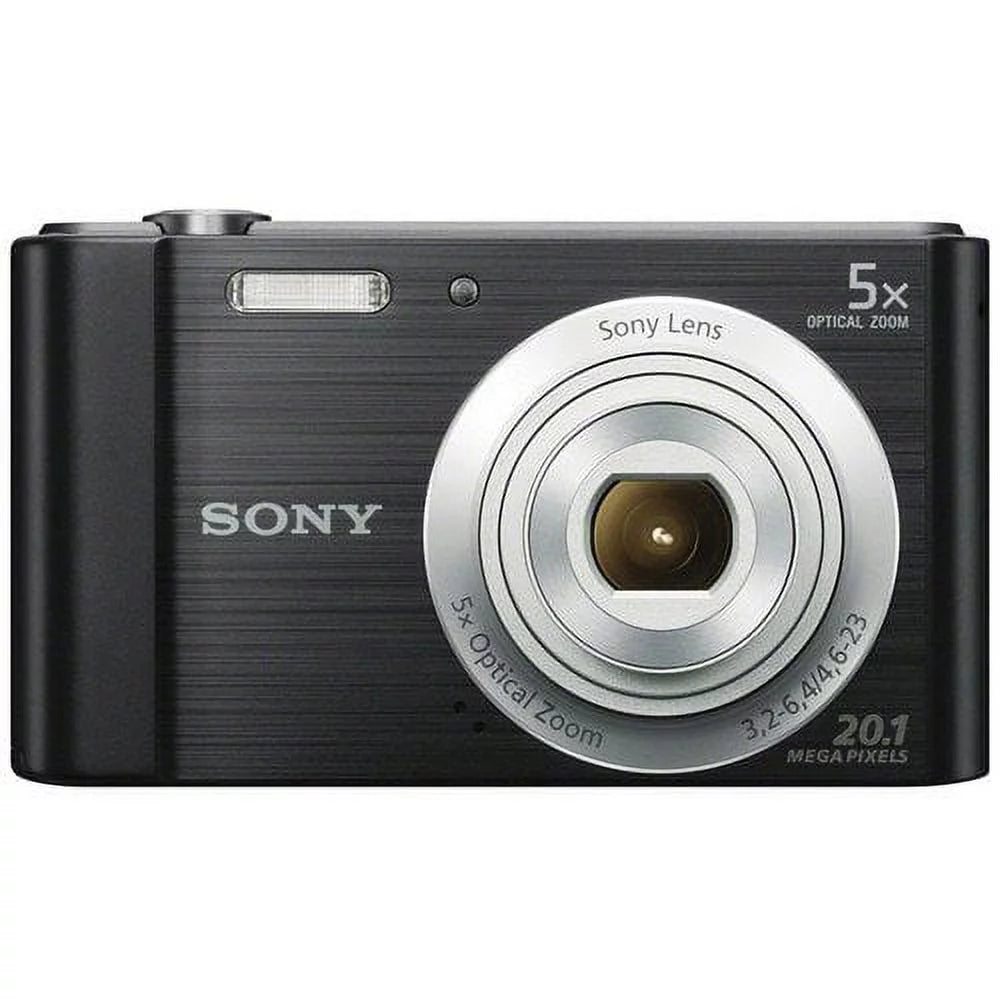 Black Digital Camera with 64GB Accessory Bundle H35907