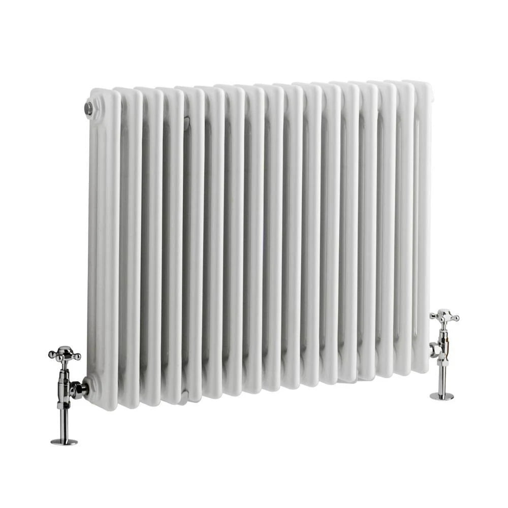 White Cast Iron Style Tall Column Radiator V7739