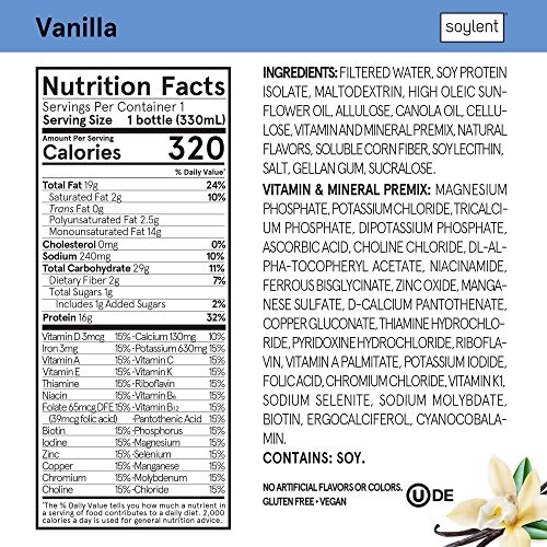 Gingerbread Plant Based Protein Drink, 11oz (12 Pack) D7633