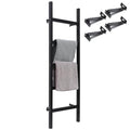 Black Wooden Blanket Ladder Y75007