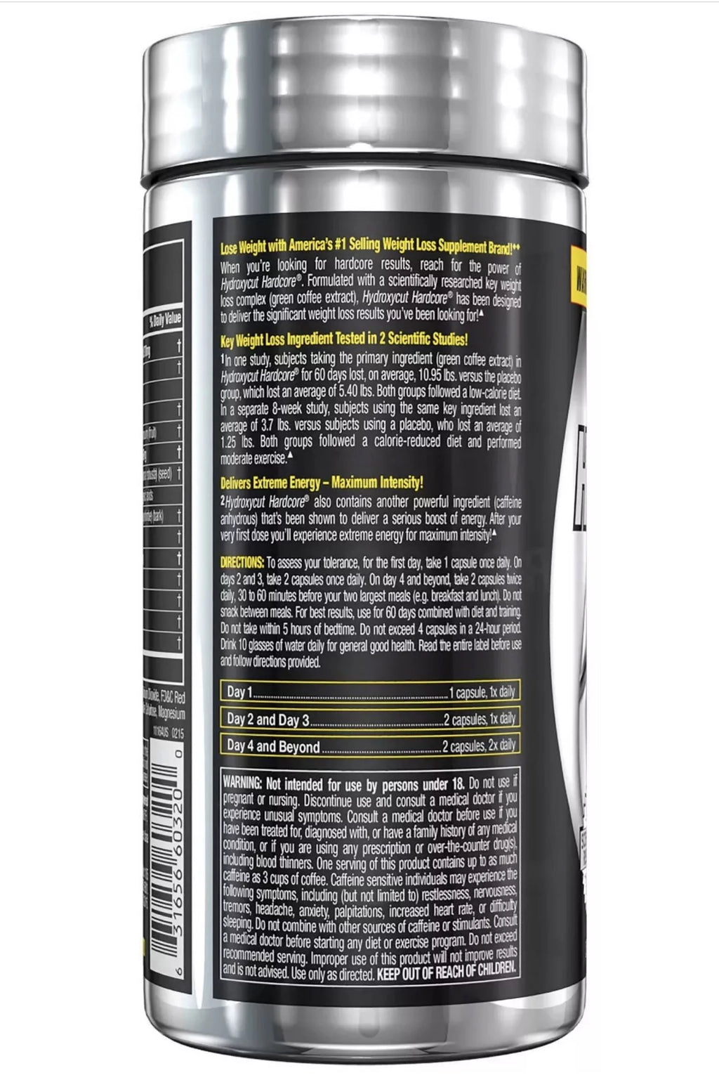 60 Count Weight Loss Supplement B4339