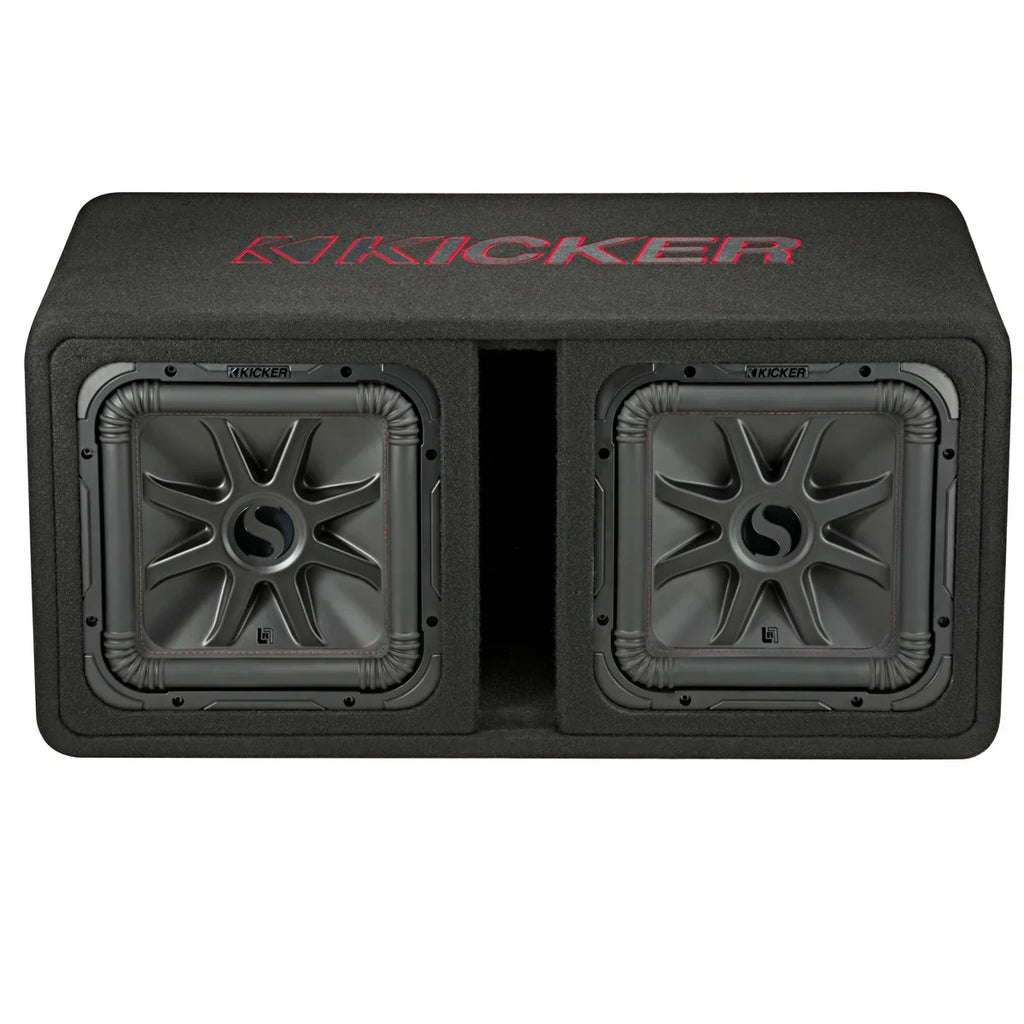 Dual 12 Inch 1200W RMS Power Subwoofer Enclosure L1860