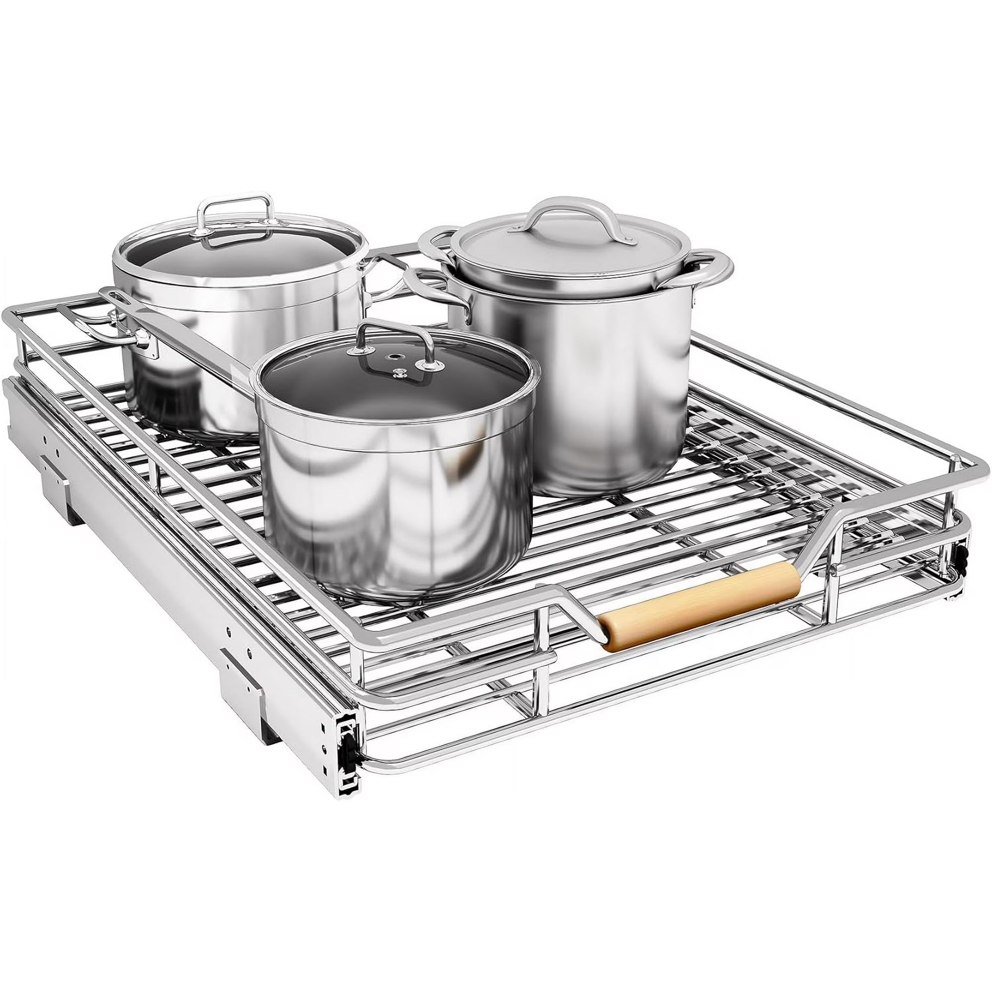 Heavy Duty Slide out Drawers for Kitchen Cabinet Organizer (15W X 21D) Z9120