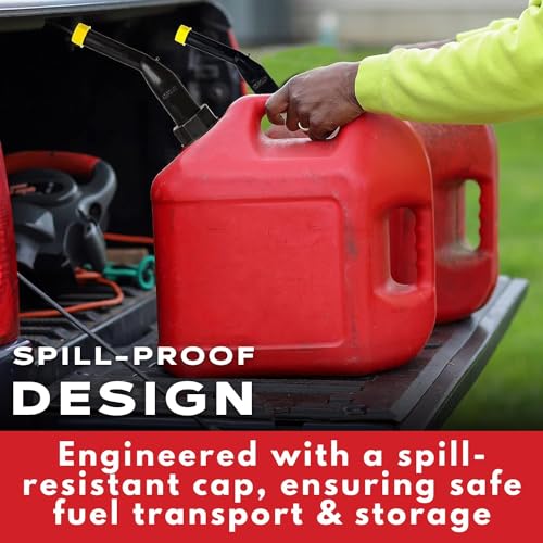 Rigid Spout Replacement and Vent Kit for Water Jugs and Gas Cans O278
