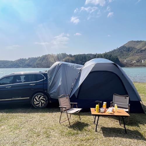 6 Person SUV Tent, Double Layer Waterproof, includes Rainfly and Storage Bag K408