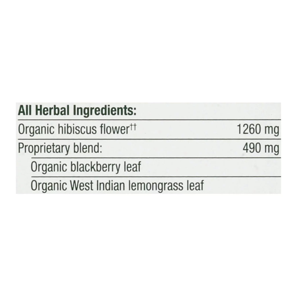Organic Herbal Tea Hibiscus Case of 6 16 Bags F796544