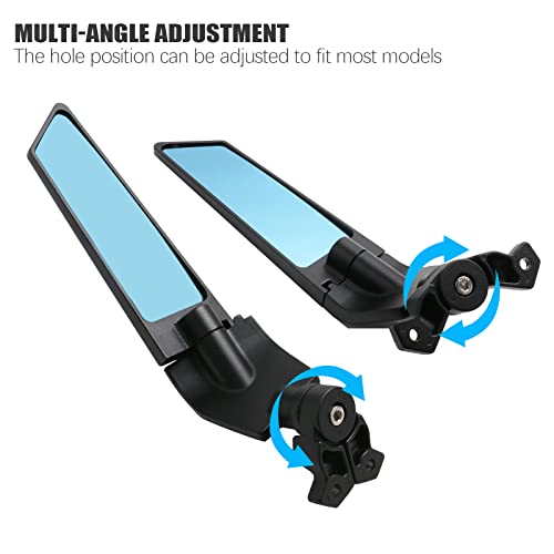 Adjustable Aluminum Motorcycle Rearview Mirror T521520