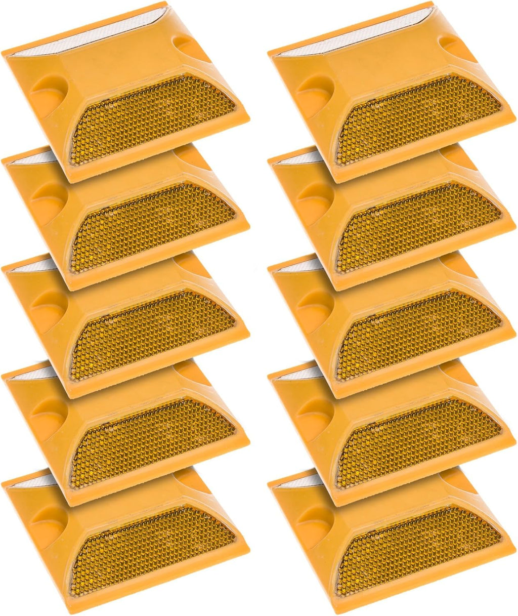 20 Pack Yellow Reflective Road Pavement Marker M60188
