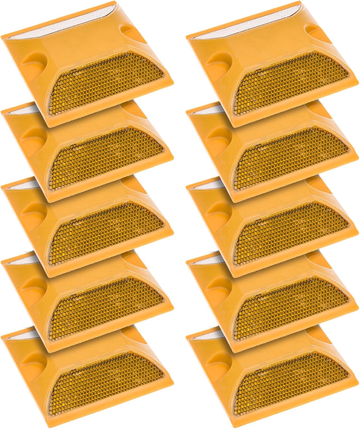 20 Pack Yellow Reflective Road Pavement Marker M60188