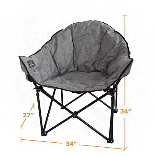 Red Plaid Heated Chair C1071
