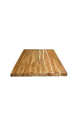 42" L x 24" Rectangular Acacia Butcher Block Countertop L77153