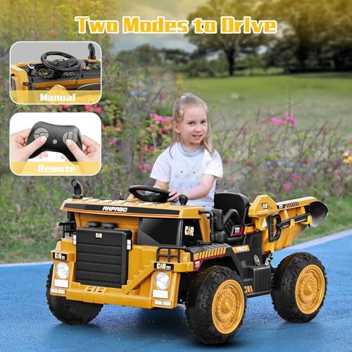 12V Ride on Dump Truck with Remote Control V675