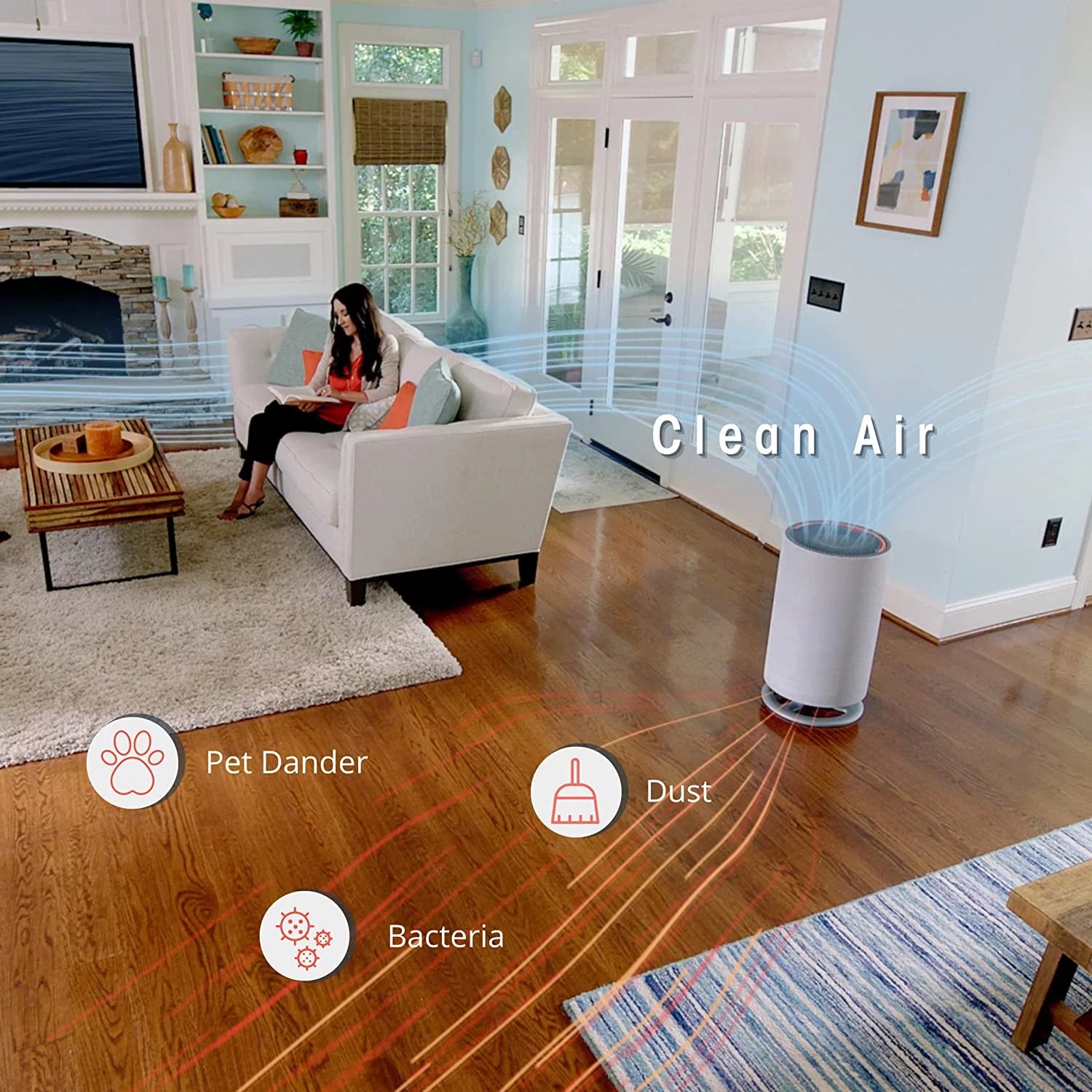 Large Rooms Air Purifier X23874