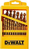 29-Piece Titanium Nitride Coated Drill Bit Set K81644