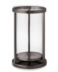 Oiled Bronze Metal Candle Holder Y52804