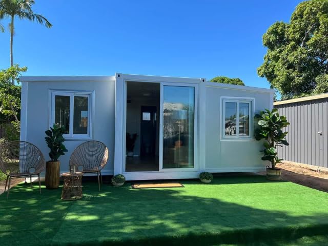 Wooden 20x20ft Expandable Container House S615529