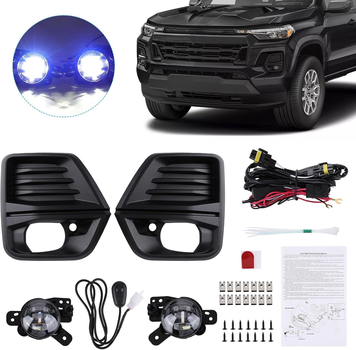 LED Fog Light Kit for Chevy Colorado R93712