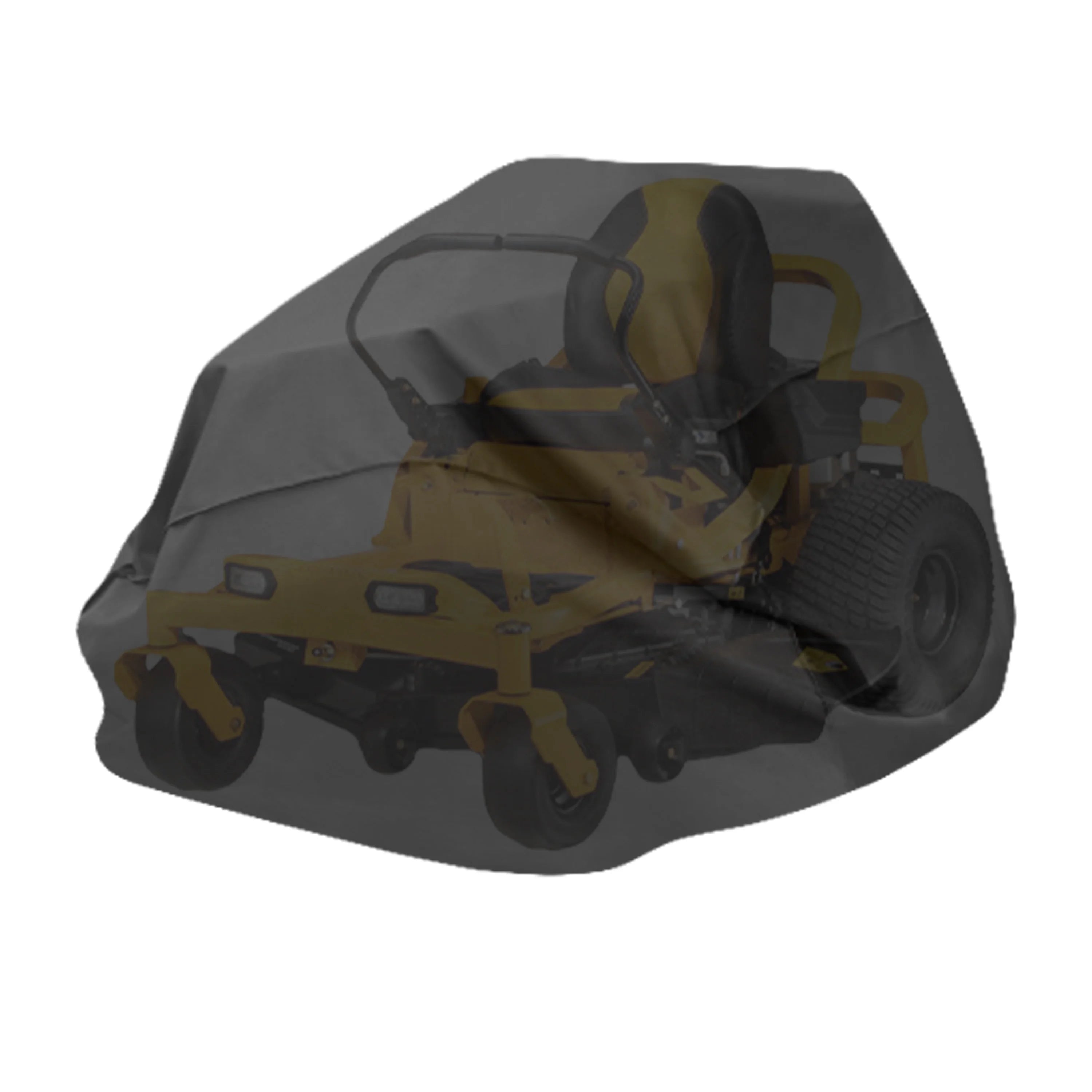 Black Zero-Turn Lawnmower Cover, 82"L x 50"W x 47"H D135857