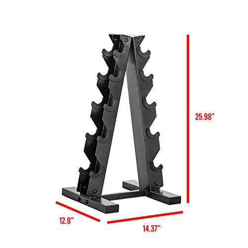 150 LB Dumbbell Set with Rack Q5995