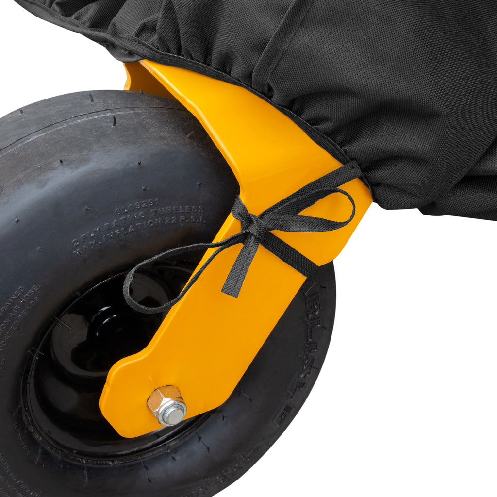 Black Zero-Turn Lawnmower Cover, 82"L x 50"W x 47"H D135857