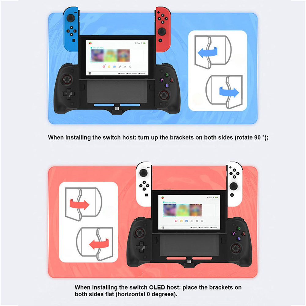 Double Motor Vibration 6-Axis Gyro Gamepad Controller for Switch OLED Z869