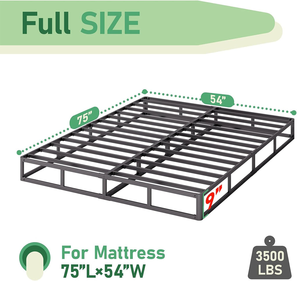 9 Inch High Full Box Spring with Fabric Cover I66633