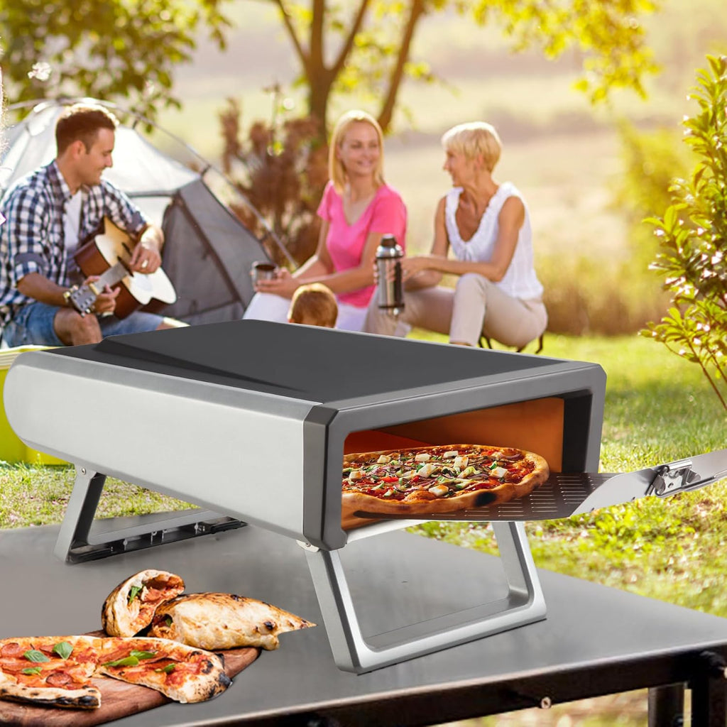 12" Stainless Steel Portable Pizza Oven U2309