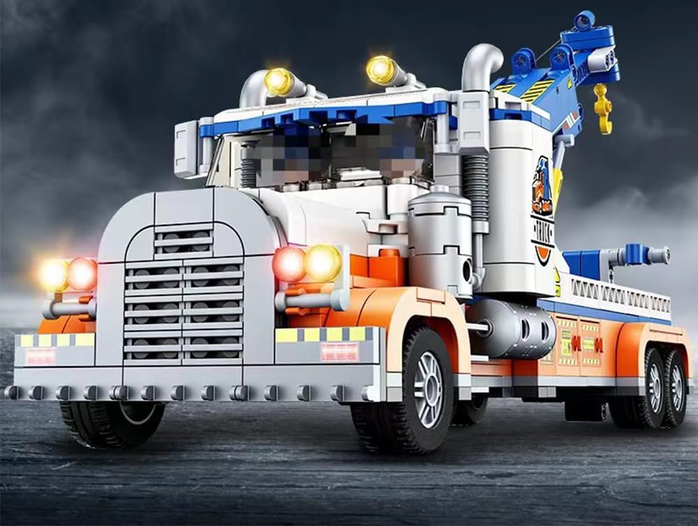 781 Pcs City Tow Truck Building Block Set X63686