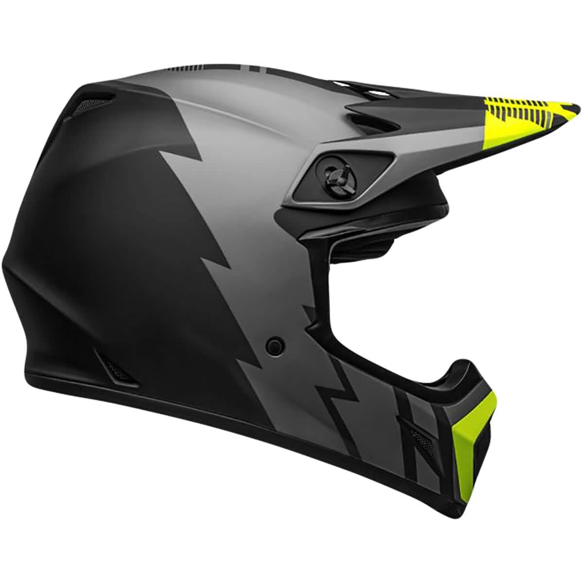 Bell MX-9 MIPS Strike Helmet Infrared/Green/Black M F5905