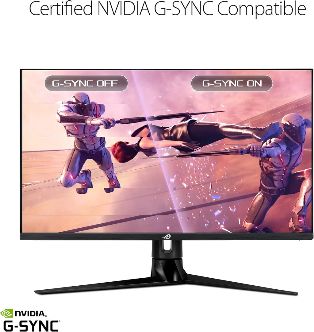 32” 4K HDR 144Hz Gaming Monitor, UHD (3840 x 2160), IPS, 1ms, G-SYNC Compatible, DisplayPort, USB A306967