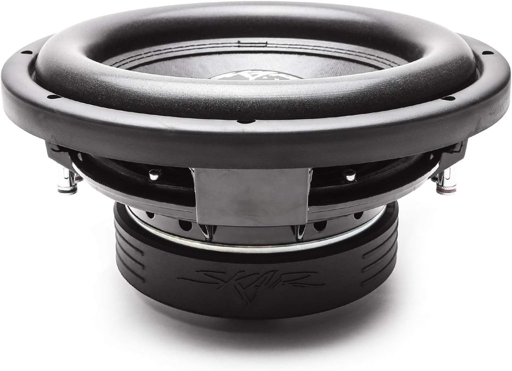 8 600W Max Power Dual 4 Ohm Shallow Mount Car Subwoofer E212617