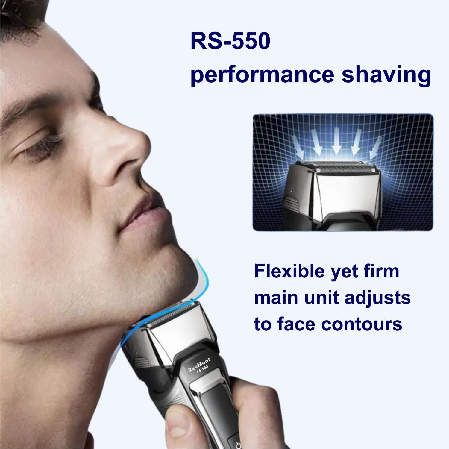 IPX7 Waterproof Rechargeable Electric Shaver T67640