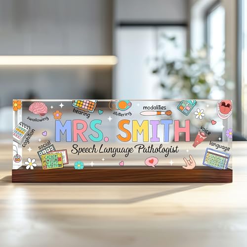 Acrylic Desk Name Plate N54013
