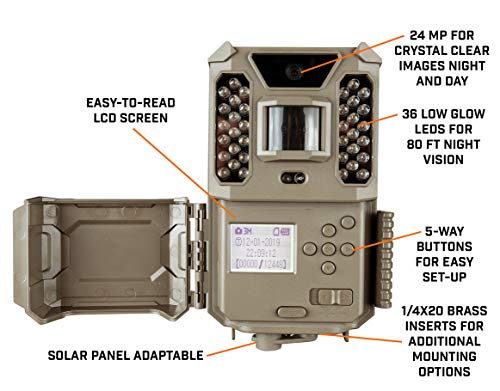 24MP 1080p HD Trail Camera Brown A760336