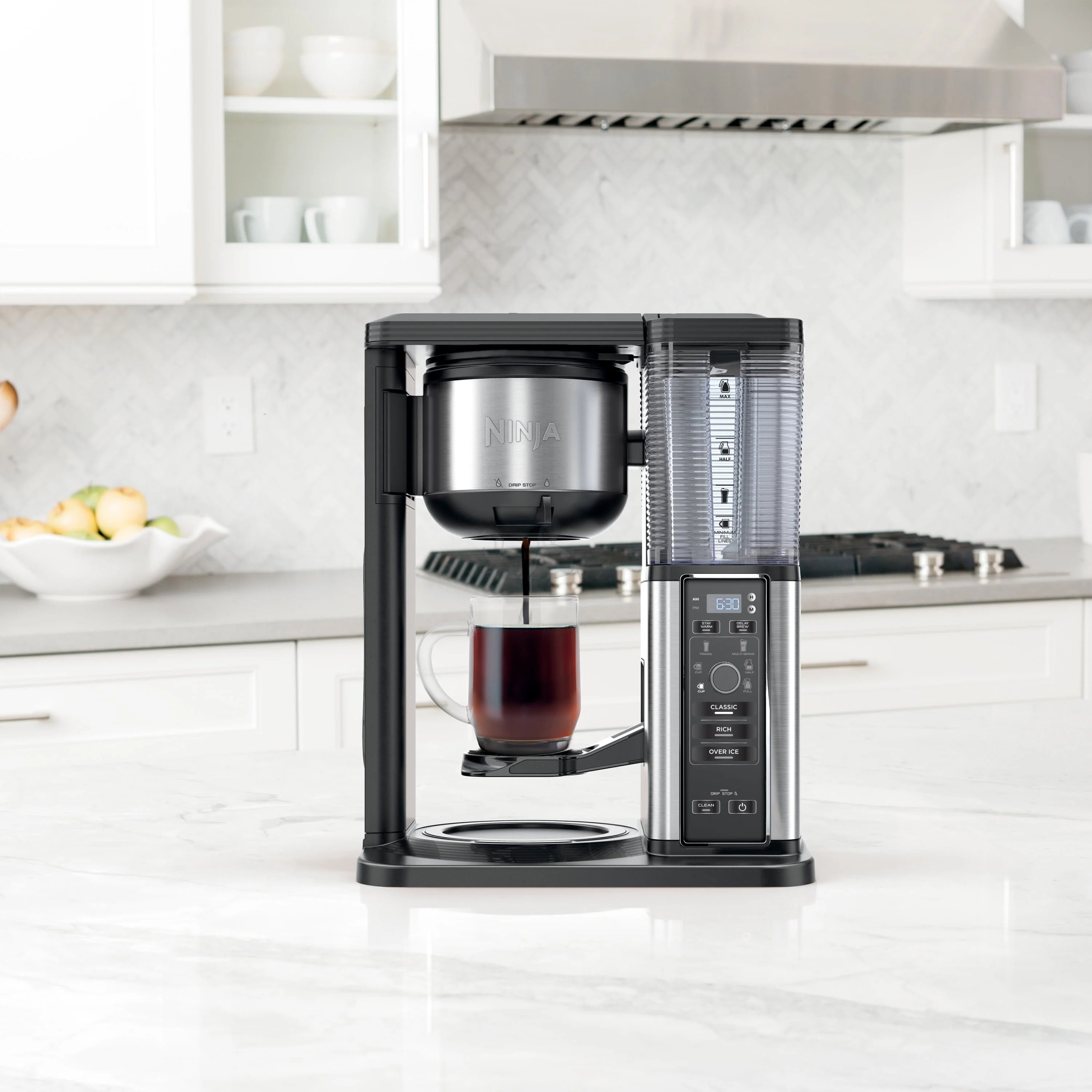 Single Serve Coffee Maker with Glass Carafe J5602