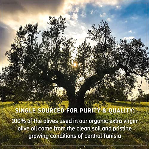 Organic Olive Oil, 1L Tin, Extra Virgin, Cold Extracted L960