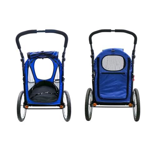Red Pet Jogger Stroller Bike Trailer L134250