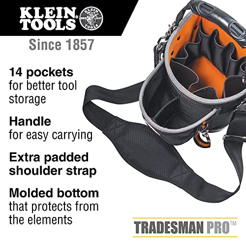 Tool Bag with Shoulder Strap, 14 Pockets I164