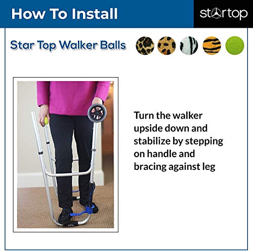 Pre Cut Walker Tennis Ball Glides R3372