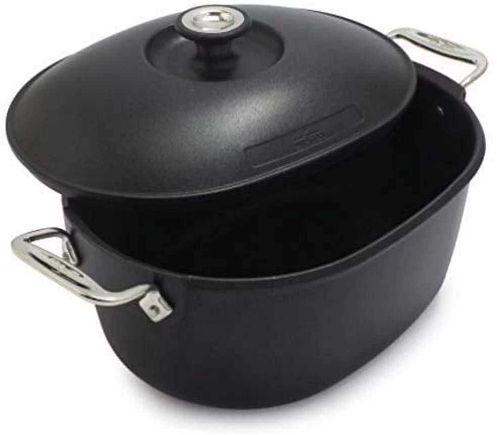 Black 6 qt. Nonstick Dutch Oven A77574