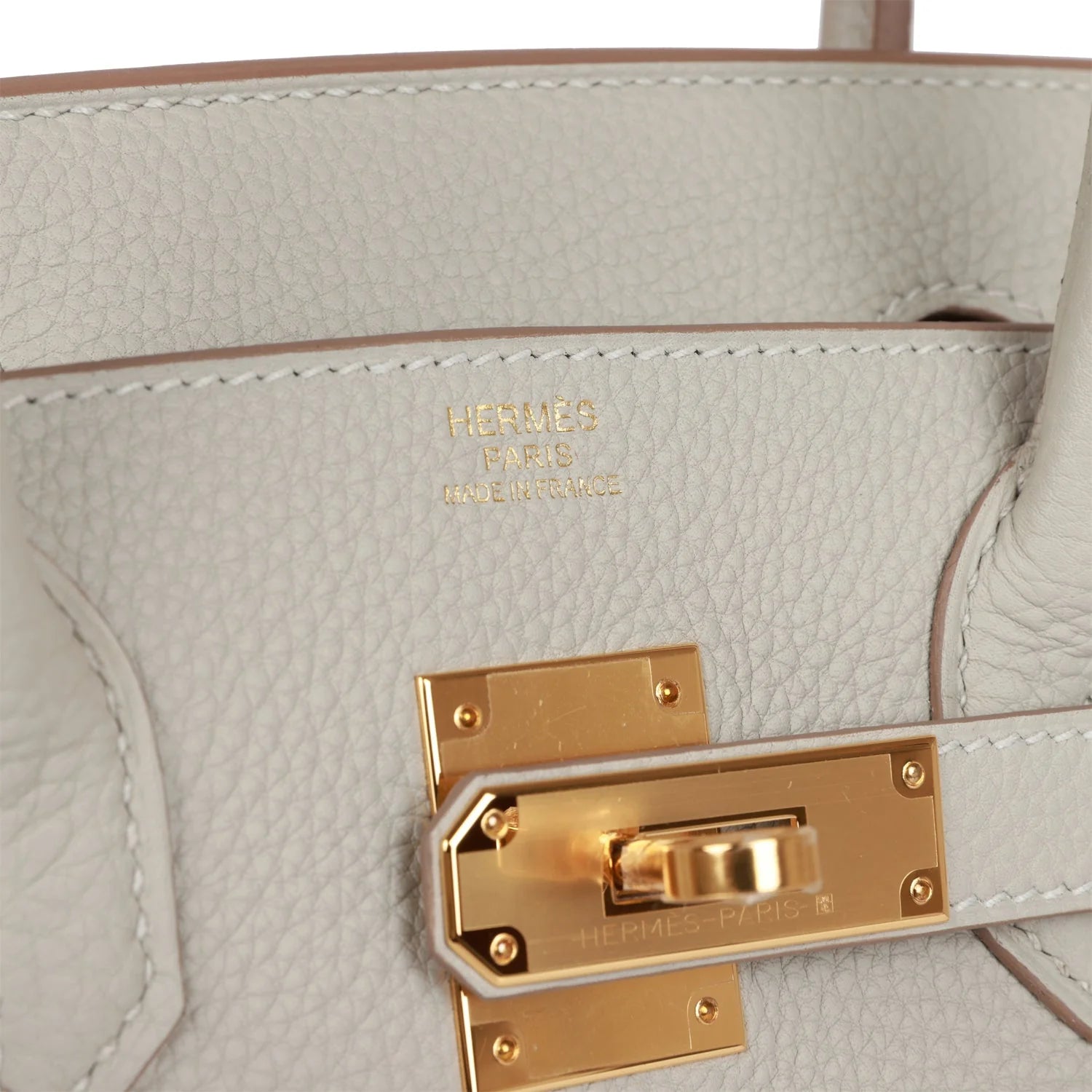 Gris Perle Togo Gold Hardware Birkin 30 F62452