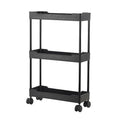 3 Tier Slim Rolling Storage Cart with Wheels O672133