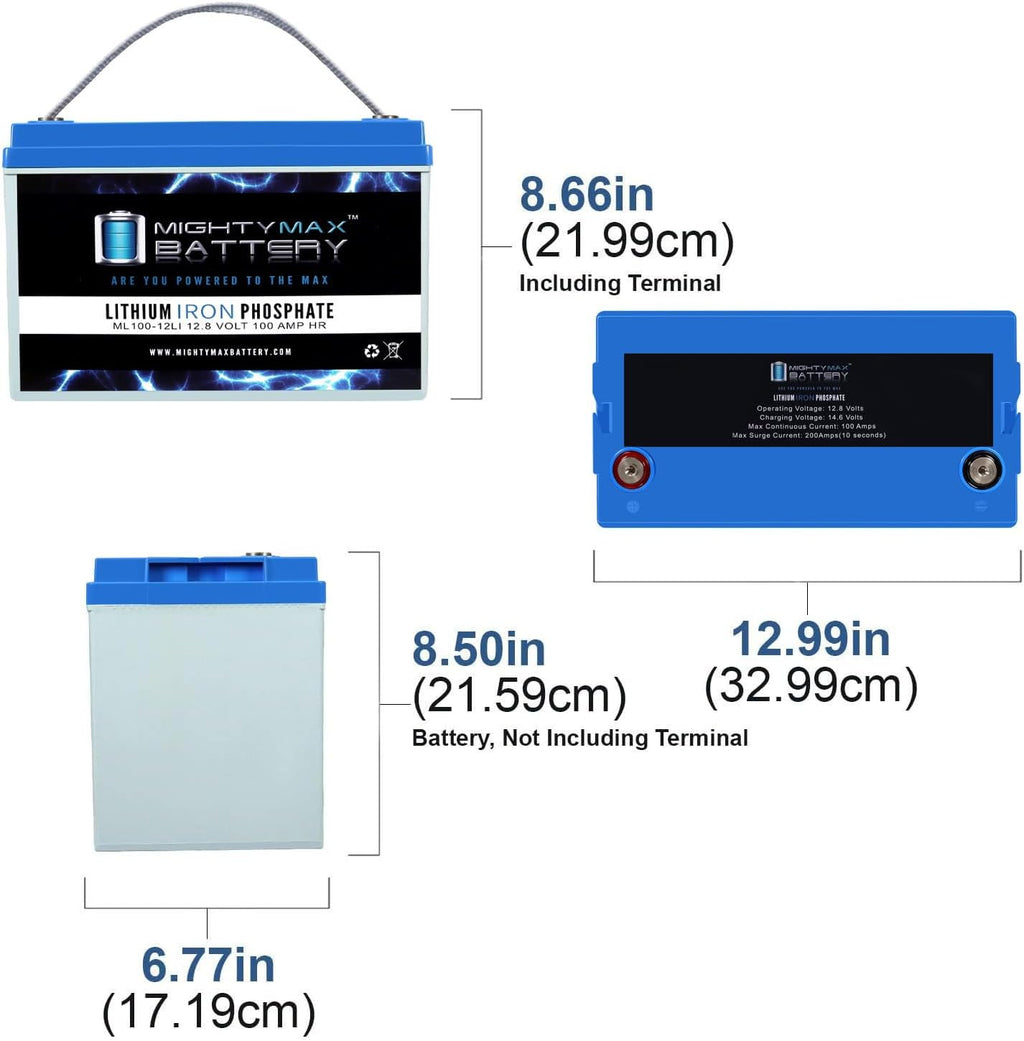 12V 100AH Lithium Battery H971