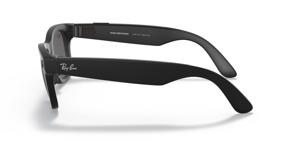 Matte Black Dark Grey Smart Glasses N440