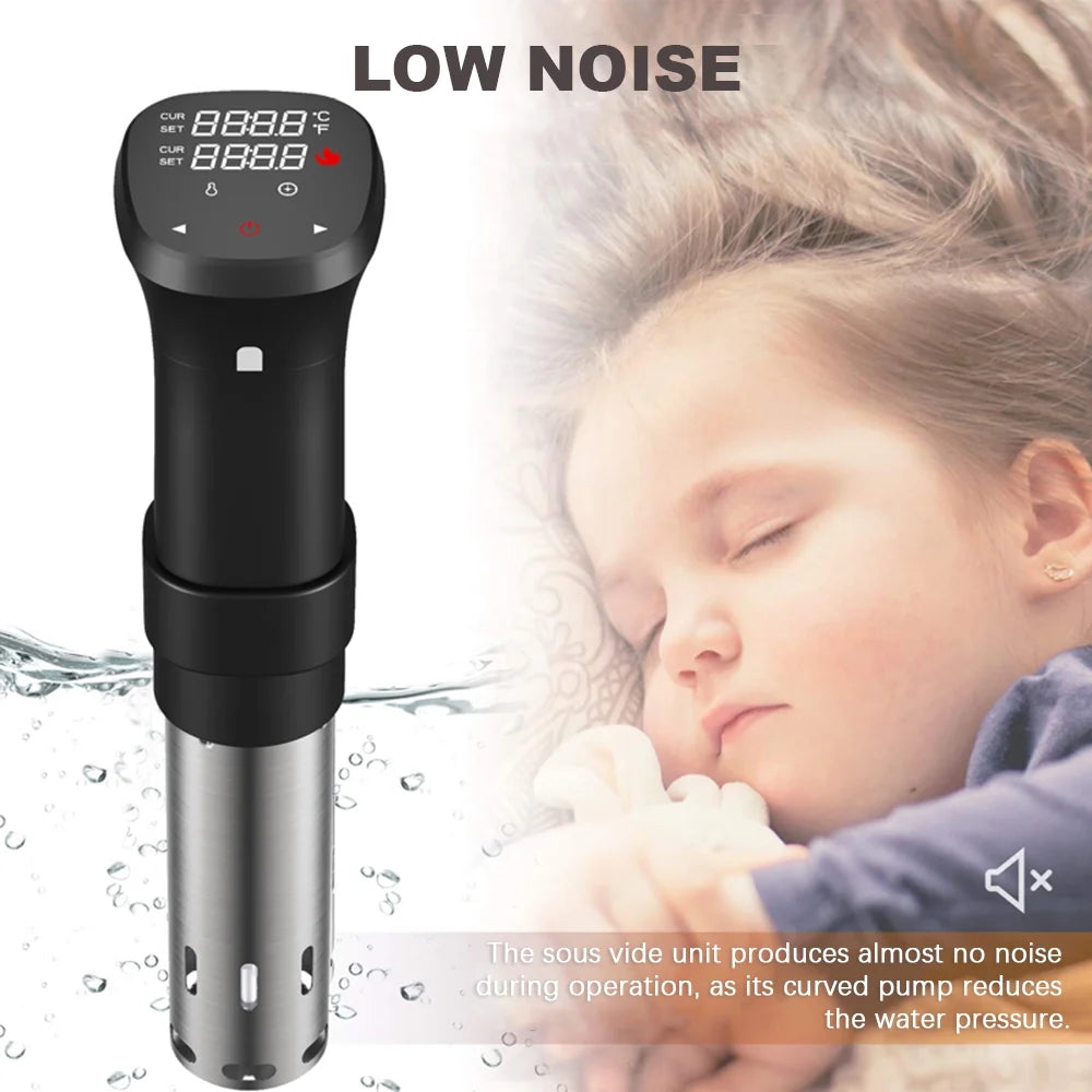 1100W Sous Vide Cooker Waterproof with Display Screen B133678